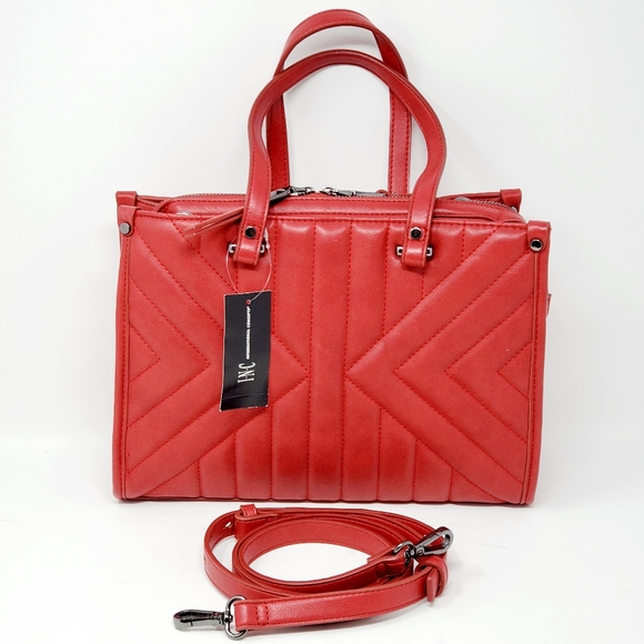 INC International Concept Cissy Quilted Satchel - Picture 2 of 7